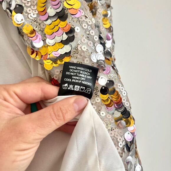 House of Harlow 1960 x Revolve Sequin Embellished Jacket | Size S - Picture 9 of 9